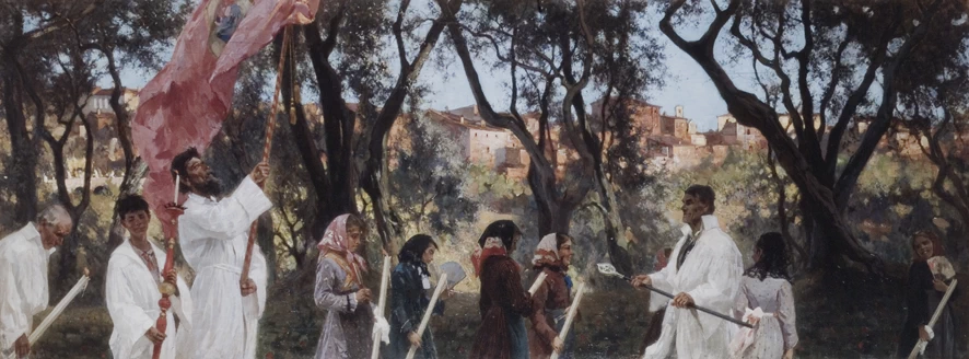 Passa la processione - Palazzo delle Belle Arti, Roma